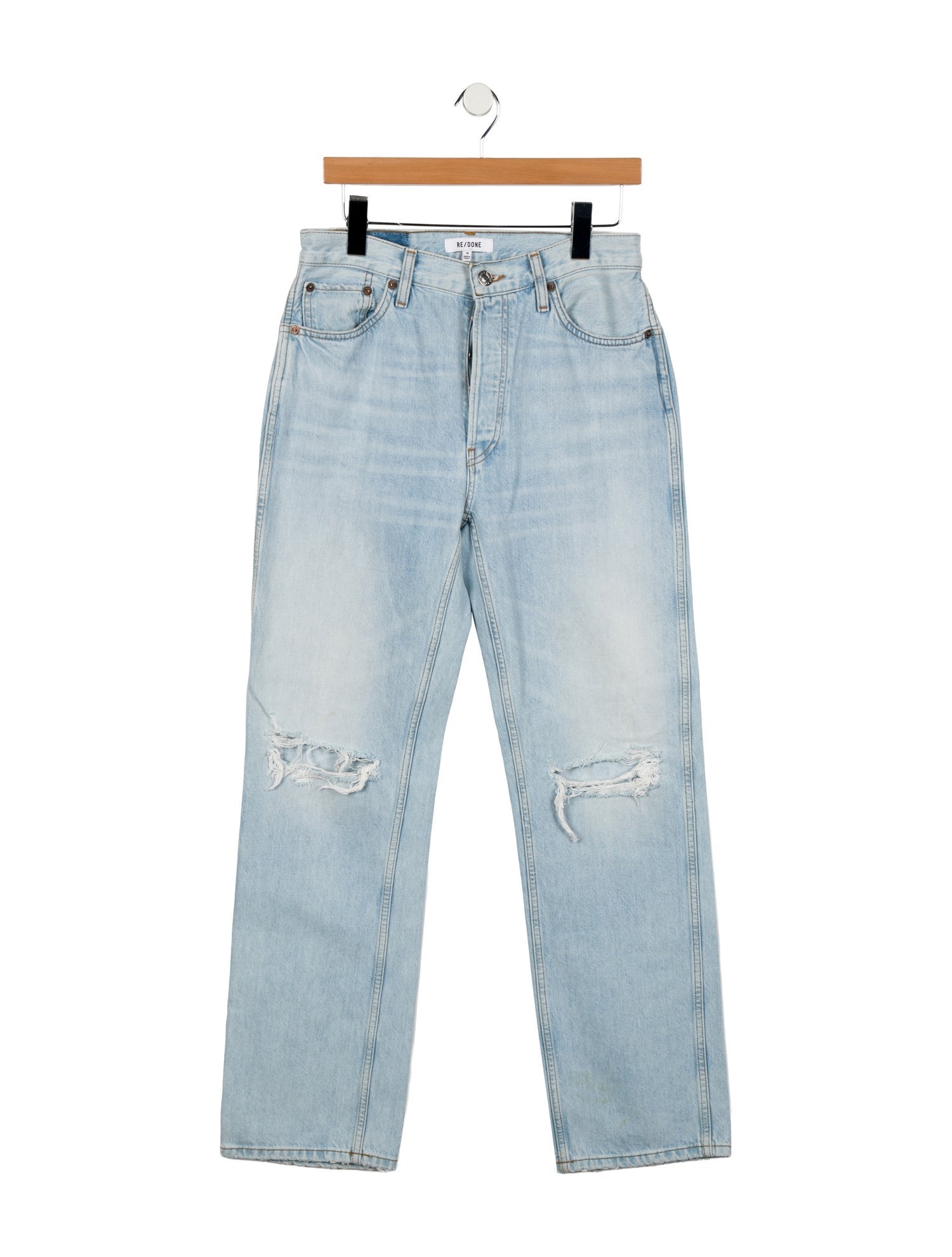 RE/DONE High-Rise Wide Leg Jeans