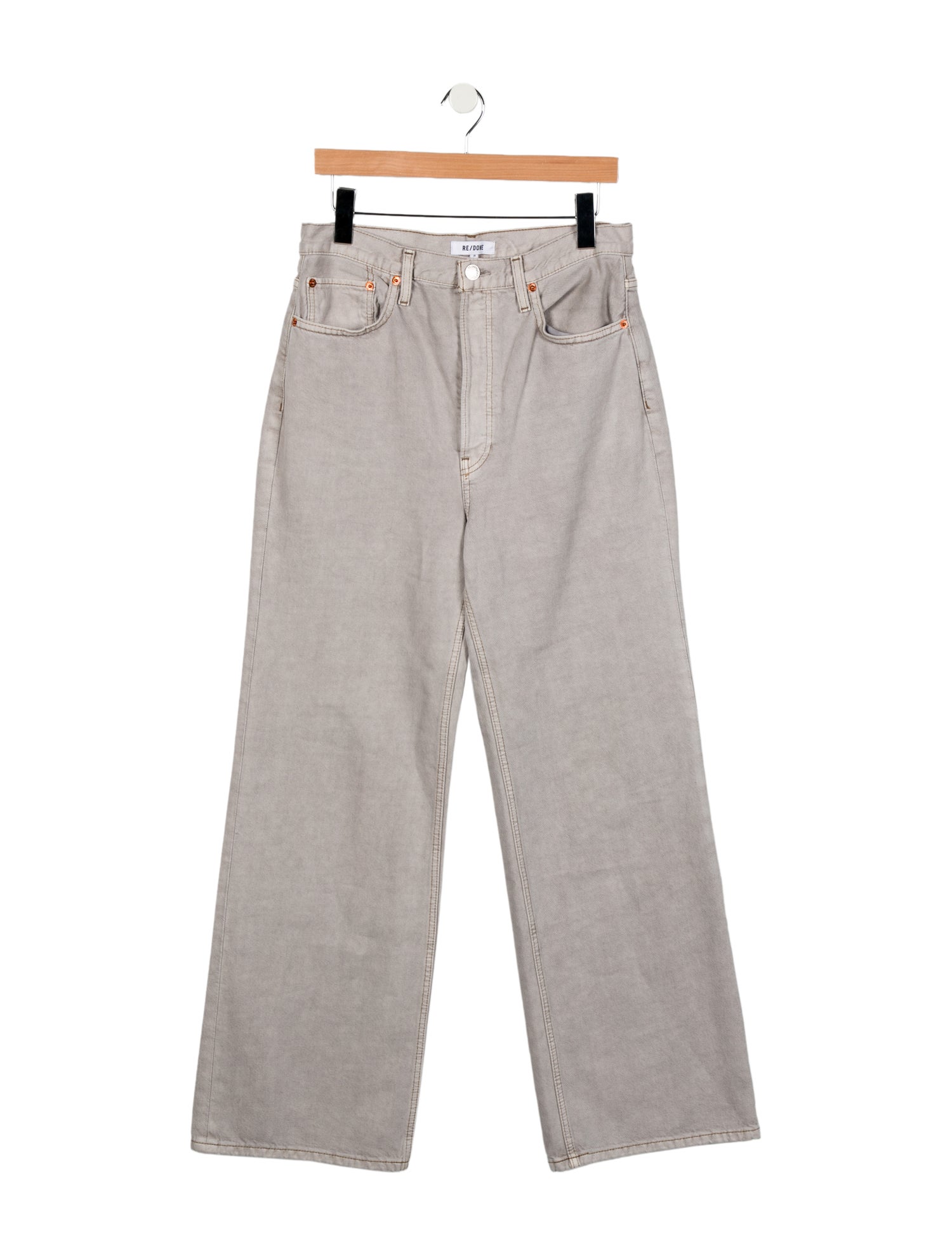 RE/DONE High-Rise Wide Leg Jeans