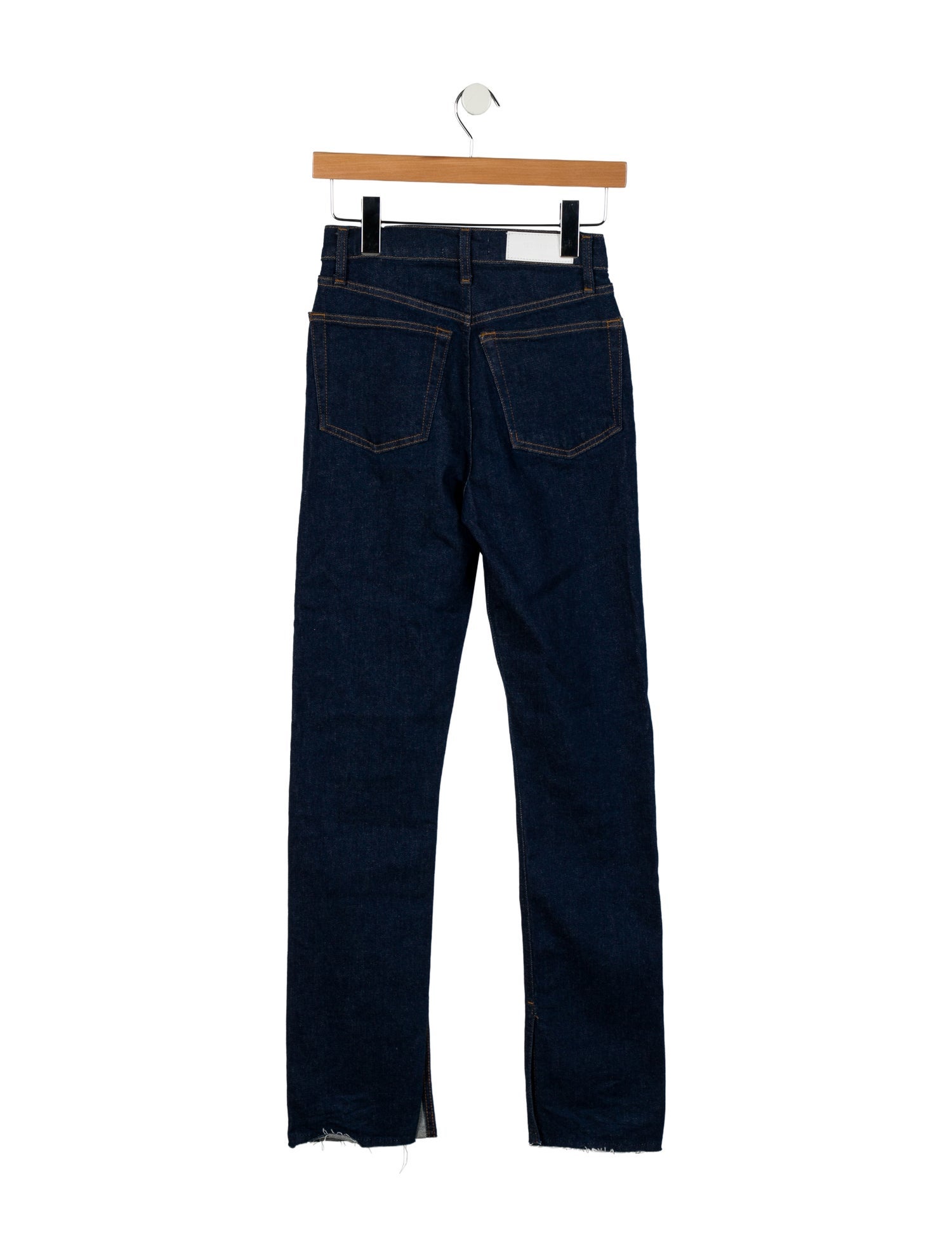 RE/DONE Mid-Rise Straight Leg Jeans
