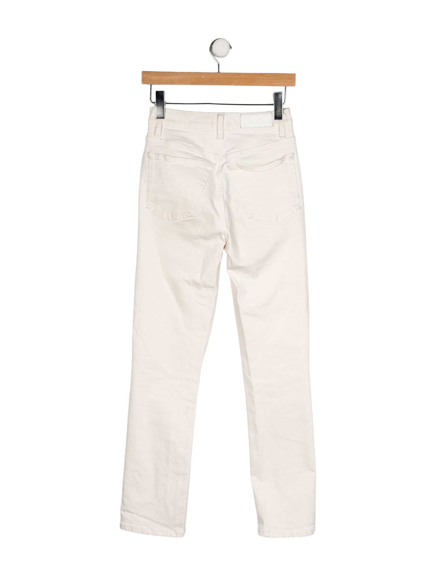RE/DONE High-Rise Straight Leg Jeans