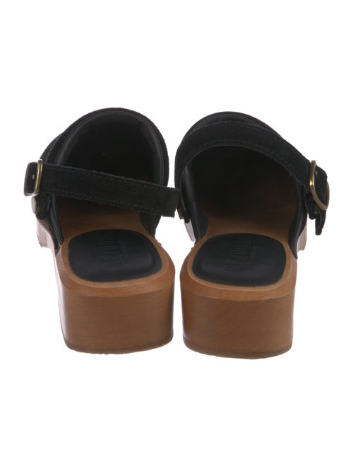 RE/DONE Suede Slingback Flats