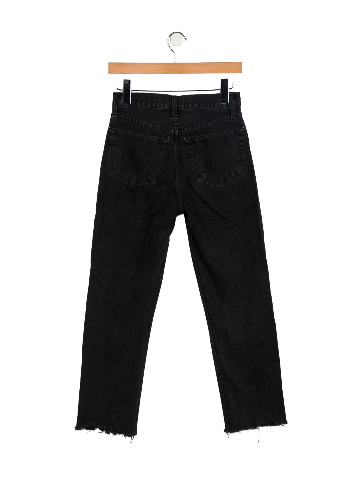 RE/DONE Mid-Rise Straight Leg Jeans