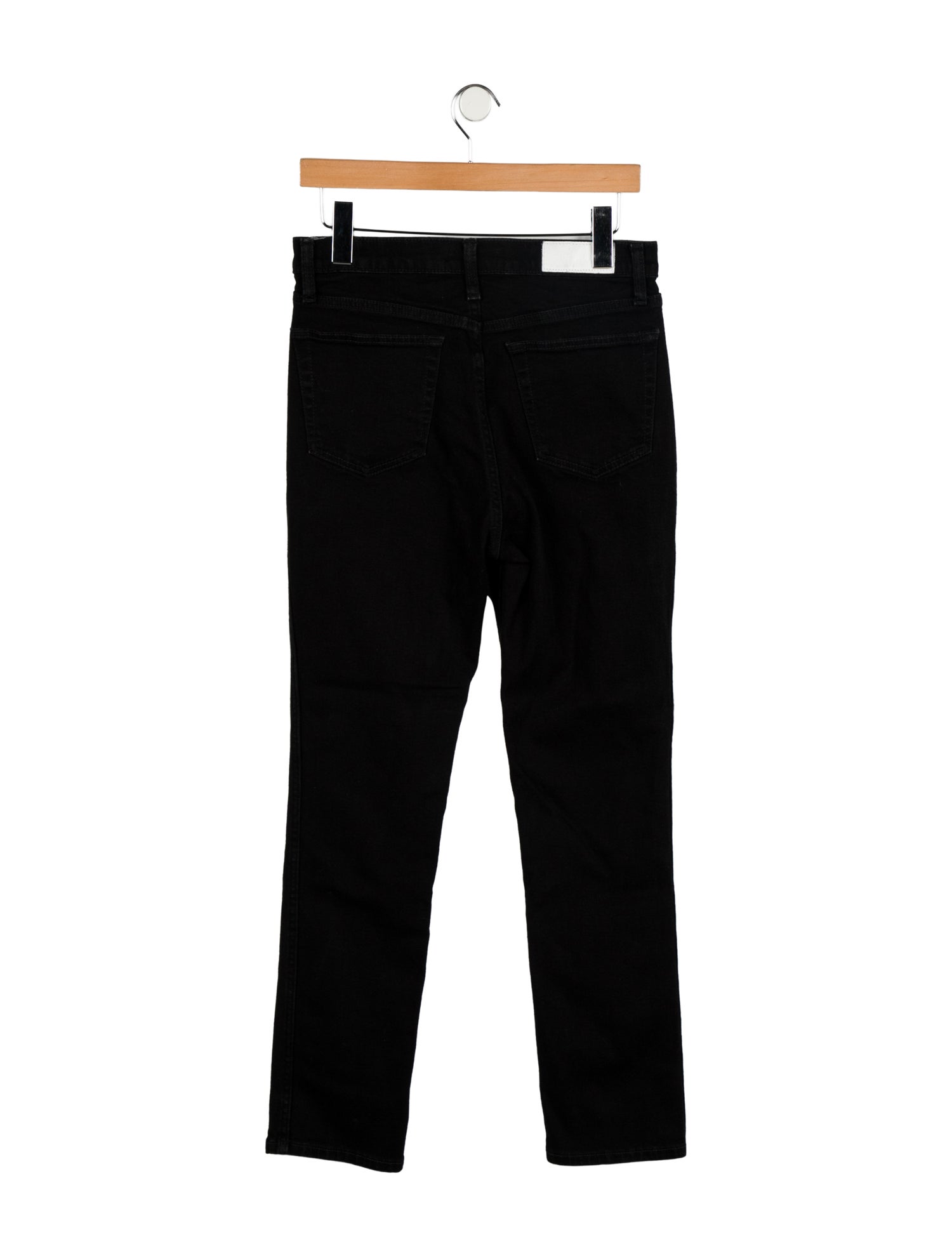 RE/DONE High-Rise Straight Leg Jeans