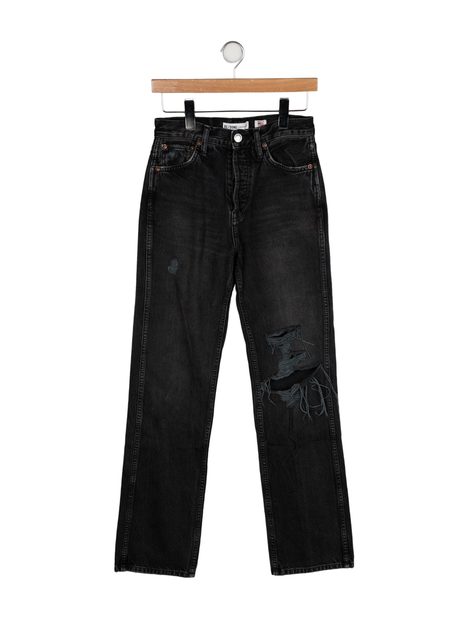 RE/DONE Straight Leg Pants