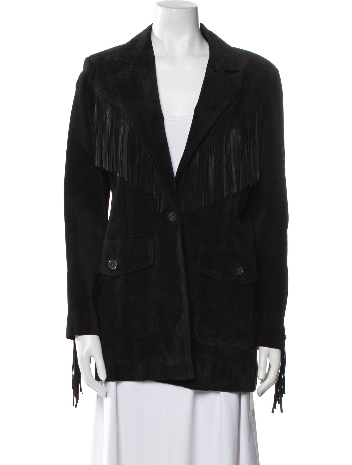 RE/DONE Leather Blazer