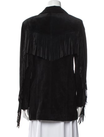 RE/DONE Leather Blazer