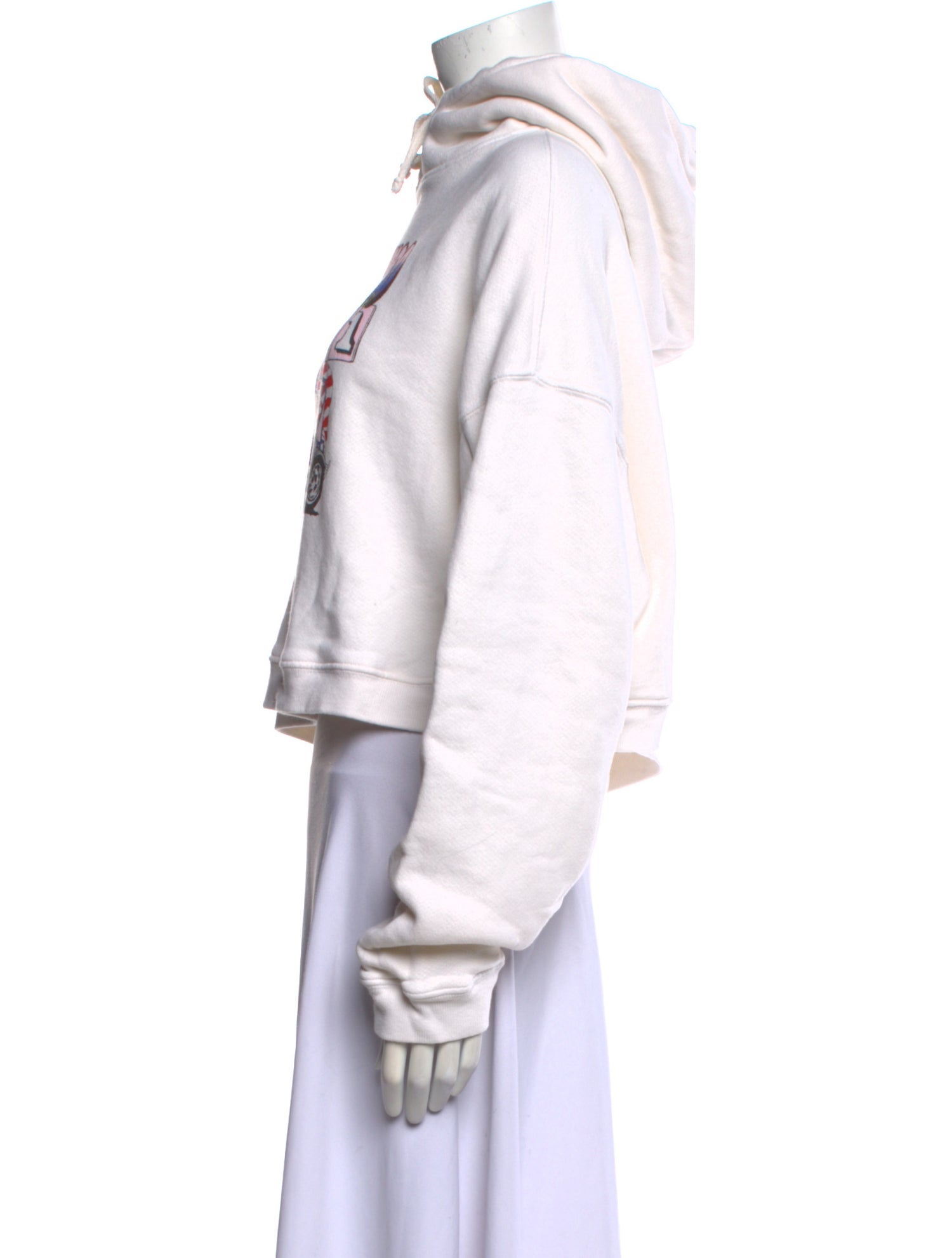 RE/DONE Graphic Print Crew Neck Sweatshirt