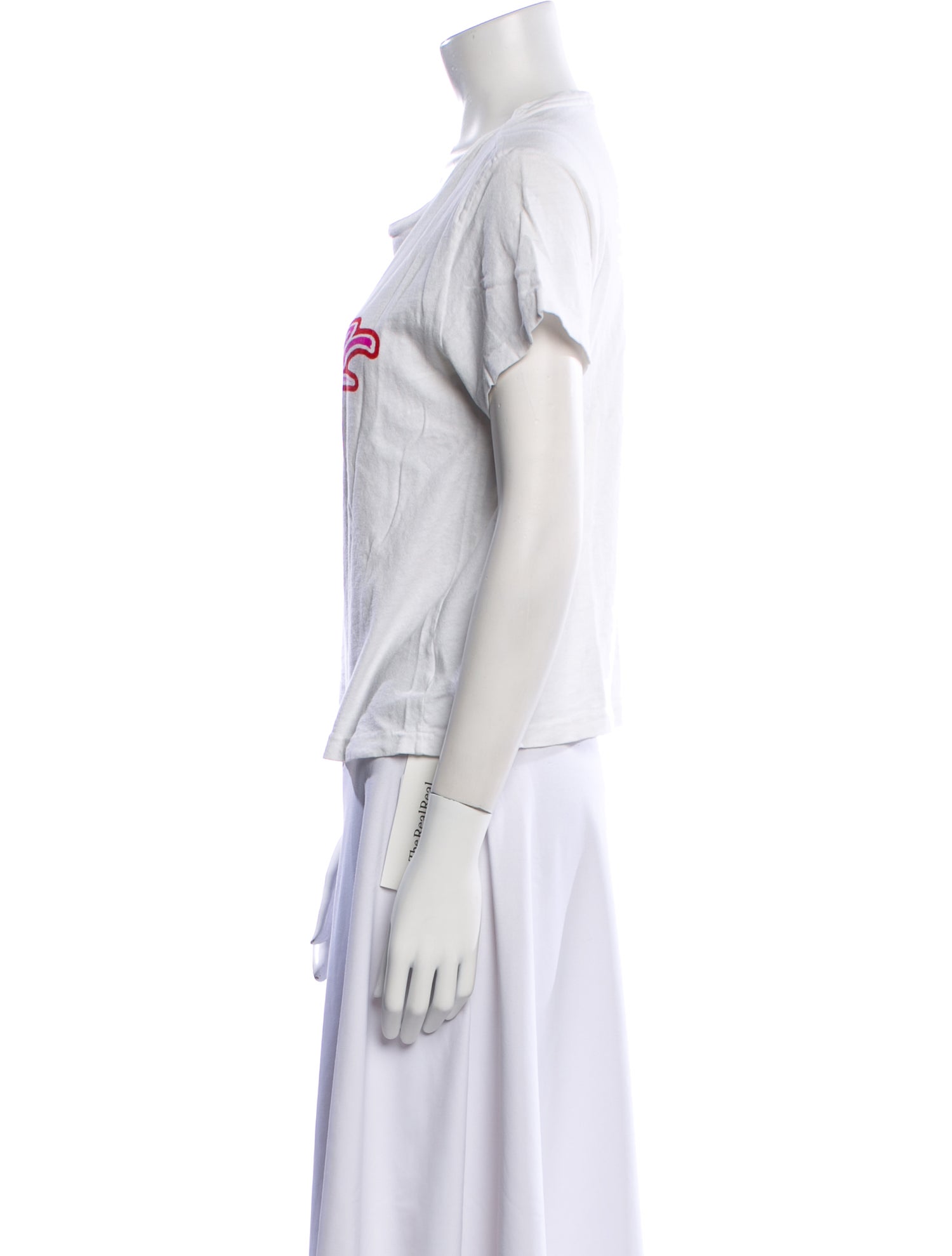 RE/DONE Graphic Print Crew Neck T-Shirt