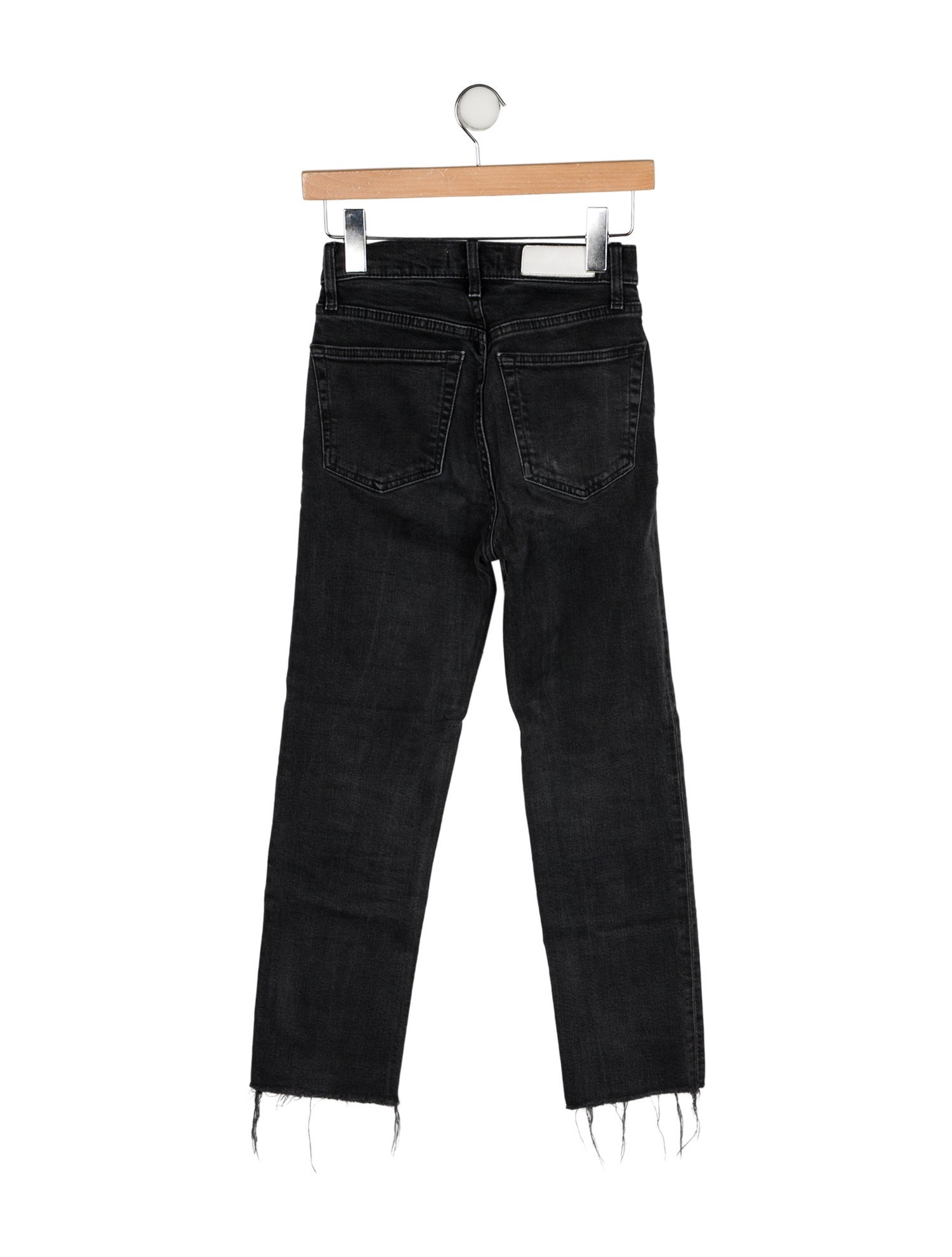 RE/DONE High-Rise Straight Leg Jeans
