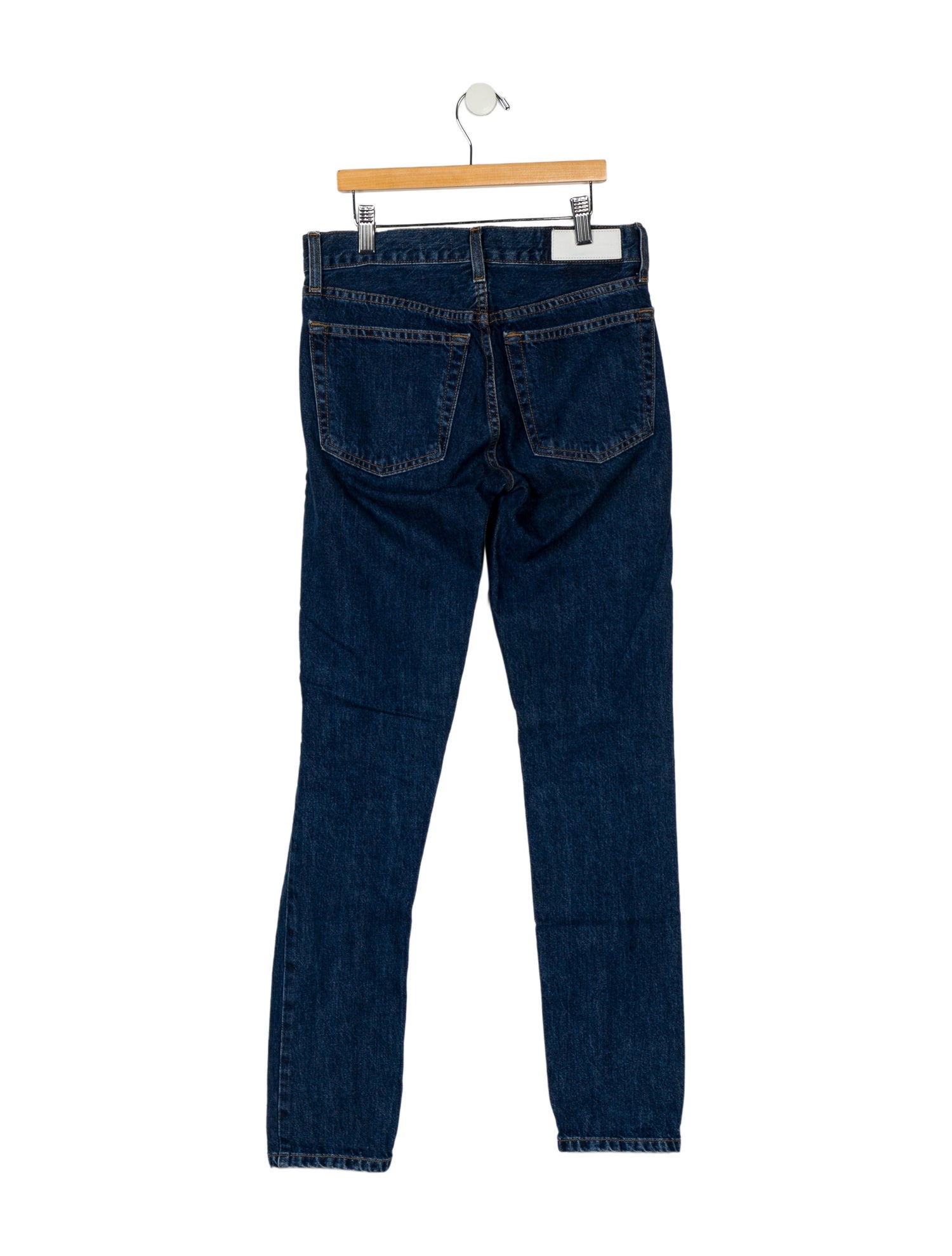 RE/DONE Mid-Rise Skinny Leg Jeans
