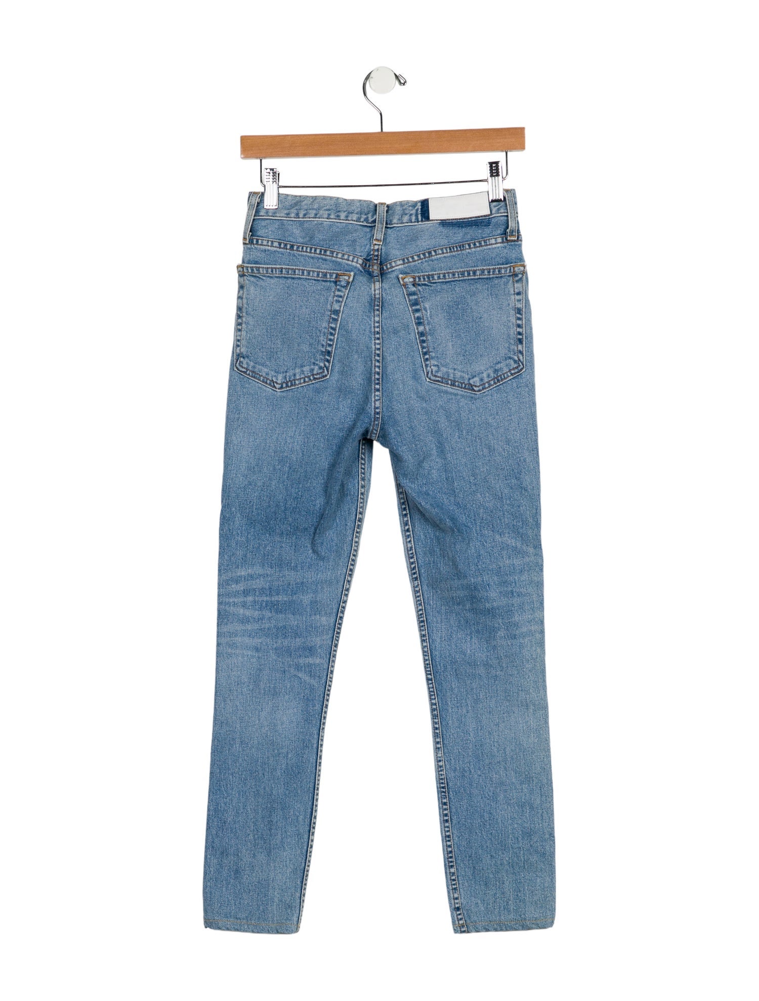 RE/DONE Mid-Rise Skinny Leg Jeans