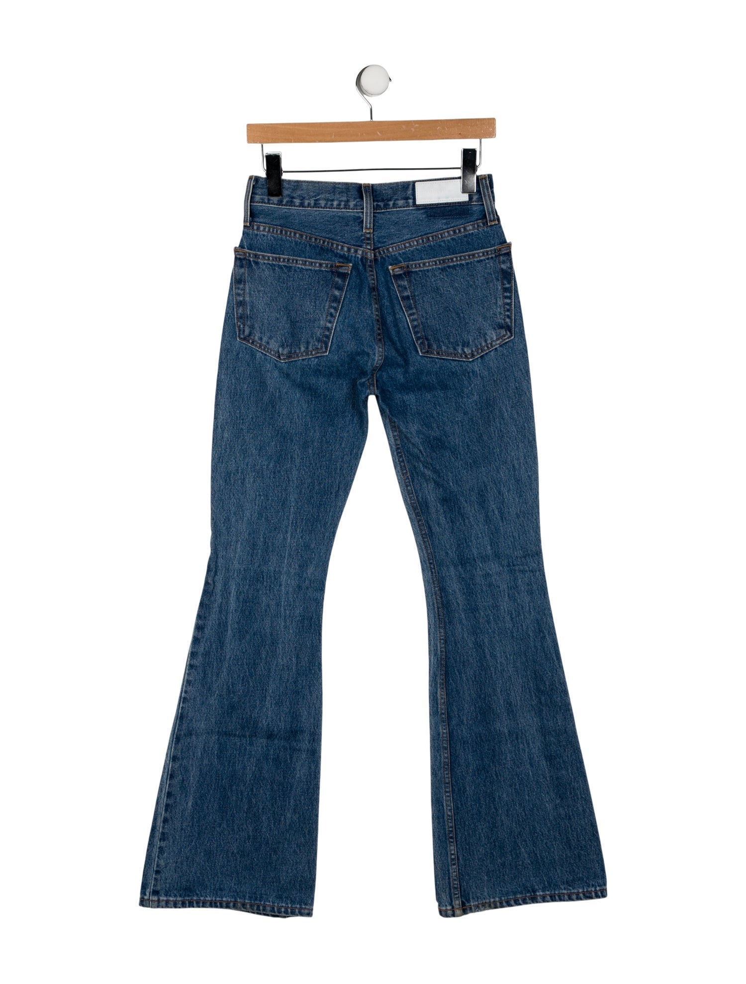 RE/DONE Mid-Rise Wide Leg Jeans