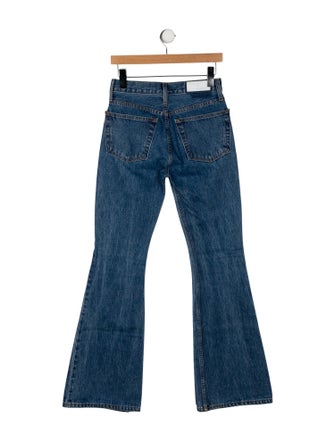 RE/DONE Mid-Rise Wide Leg Jeans