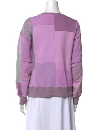 RE/DONE Graphic Print Crew Neck Sweatshirt