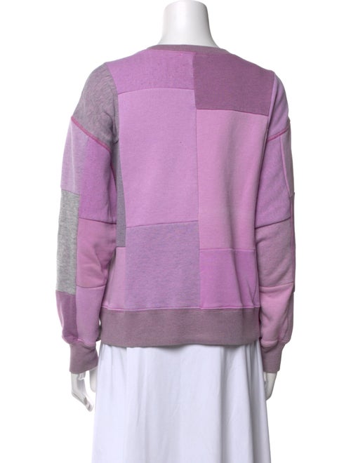 RE/DONE Graphic Print Crew Neck Sweatshirt