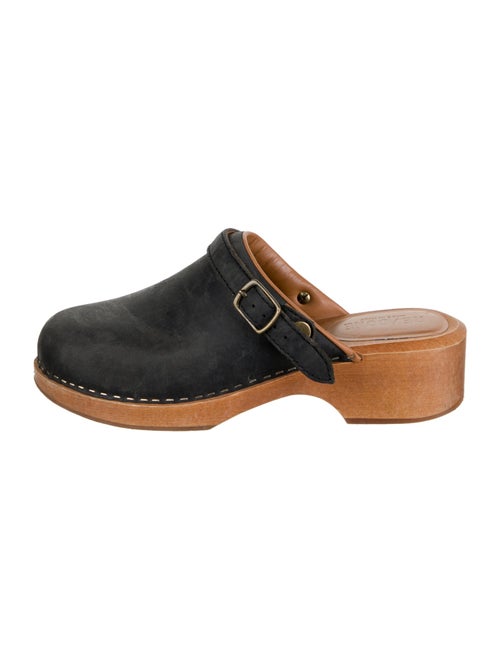 RE/DONE Suede Slides