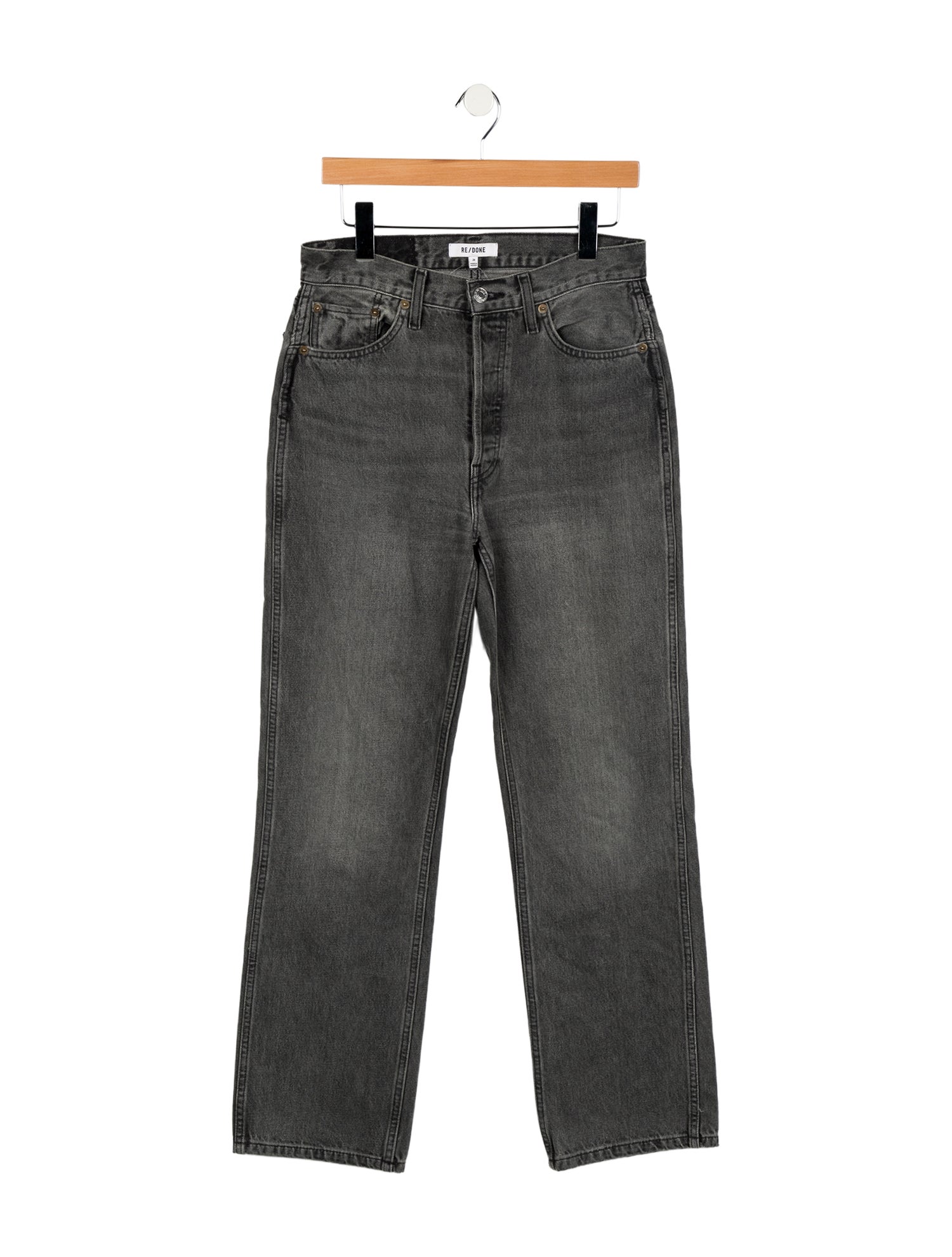 RE/DONE High-Rise Wide Leg Jeans