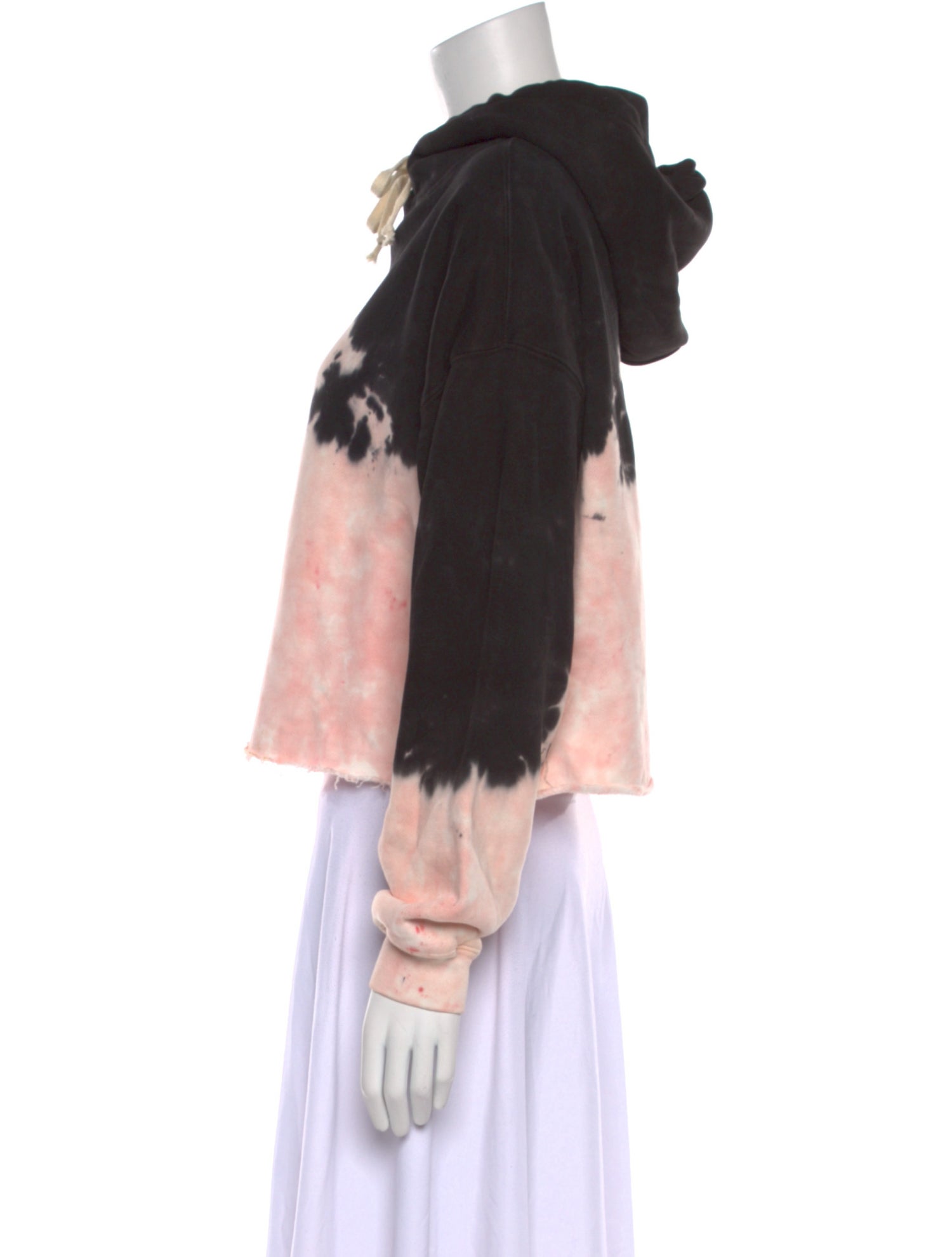 RE/DONE Tie-Dye Print Crew Neck Sweatshirt