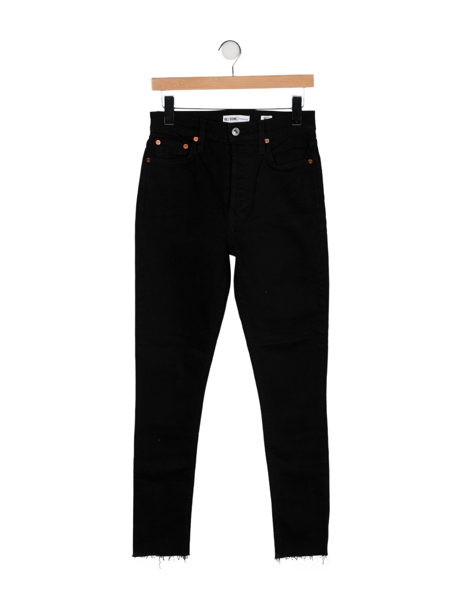 RE/DONE High-Rise Skinny Leg Jeans