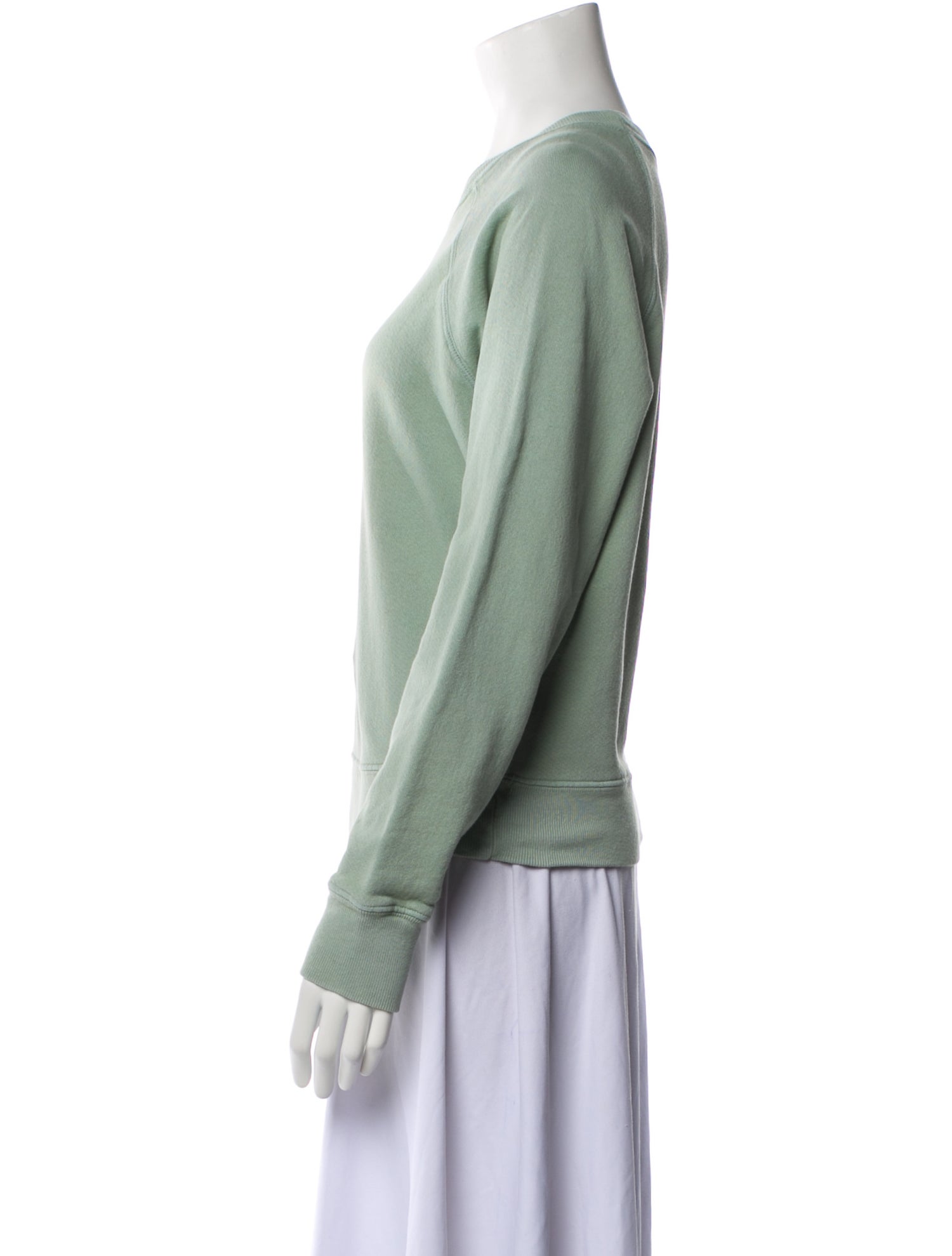 RE/DONE Crew Neck Long Sleeve Sweatshirt