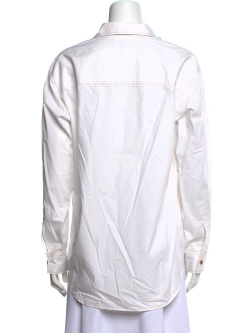 RE/DONE Long Sleeve Button-Up Top