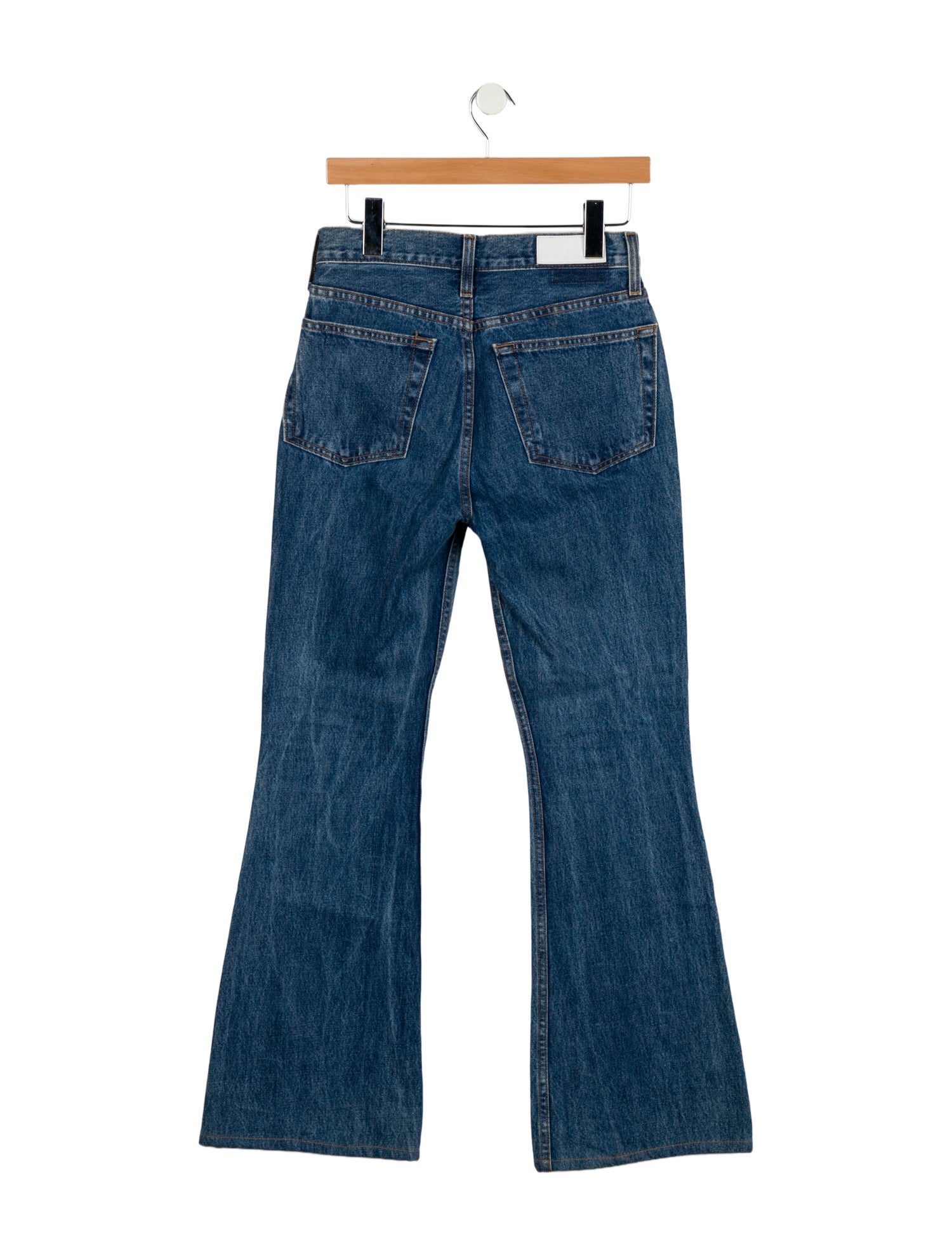 RE/DONE Mid-Rise Wide Leg Jeans