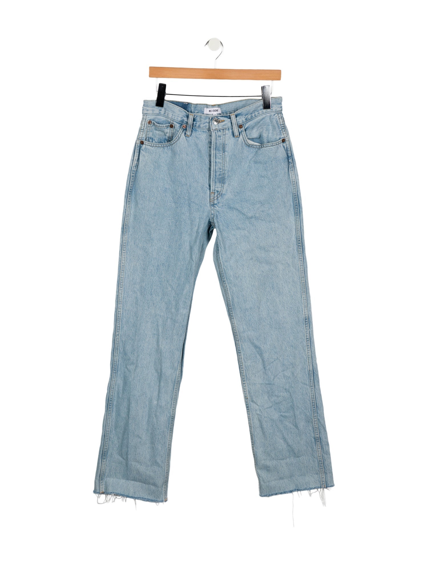 RE/DONE High-Rise Wide Leg Jeans