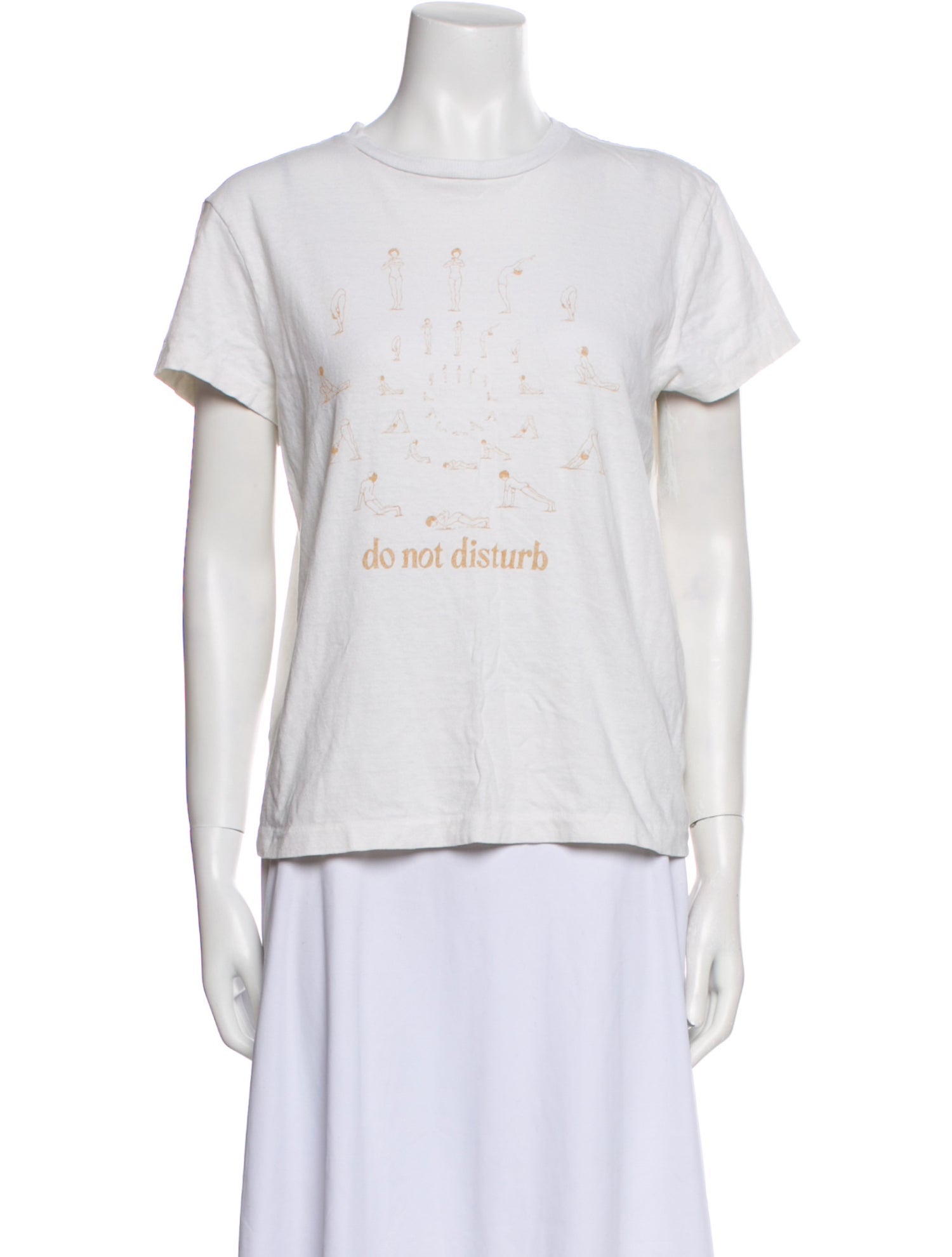 RE/DONE Graphic Print Crew Neck T-Shirt