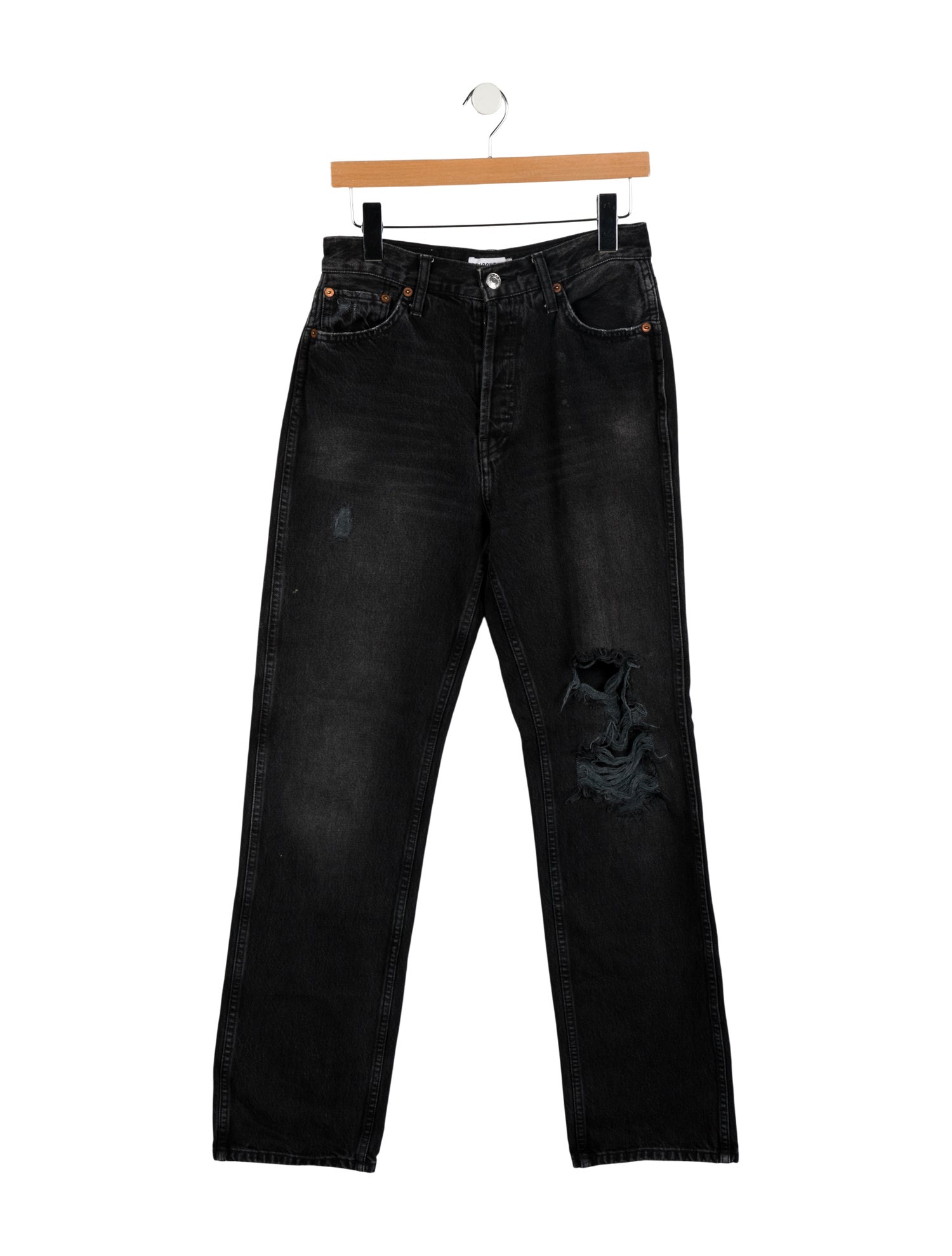 RE/DONE High-Rise Wide Leg Jeans