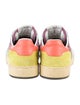 RE/DONE Leather Colorblock Pattern Sneakers
