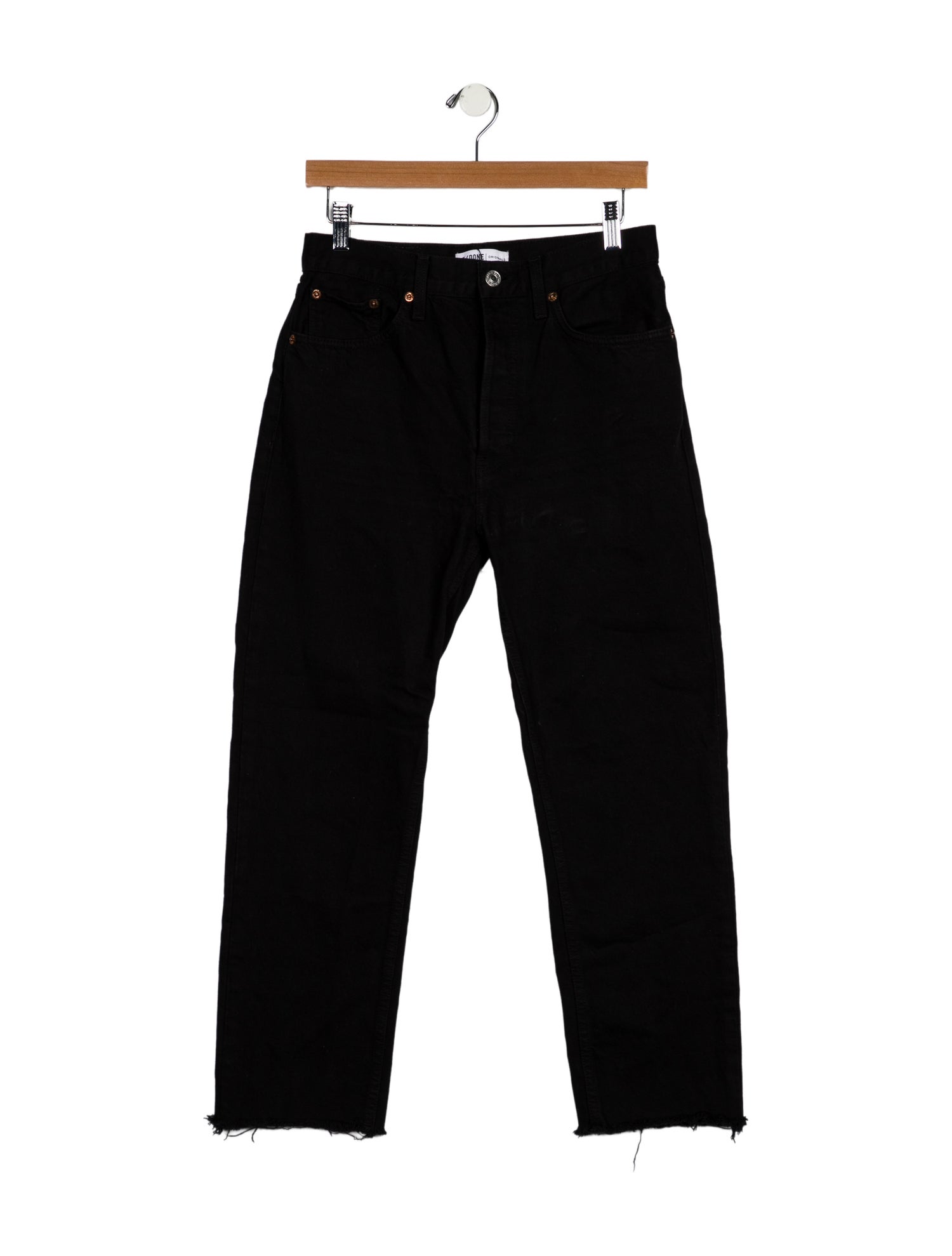 RE/DONE Mid-Rise Straight Leg Jeans