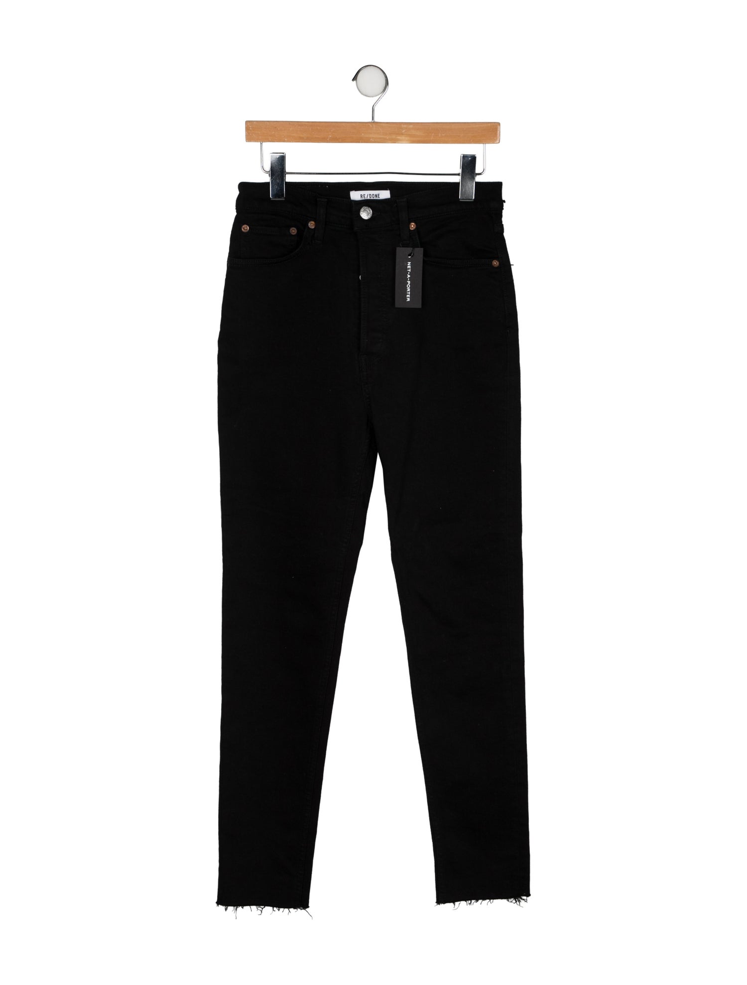 RE/DONE High-Rise Straight Leg Jeans