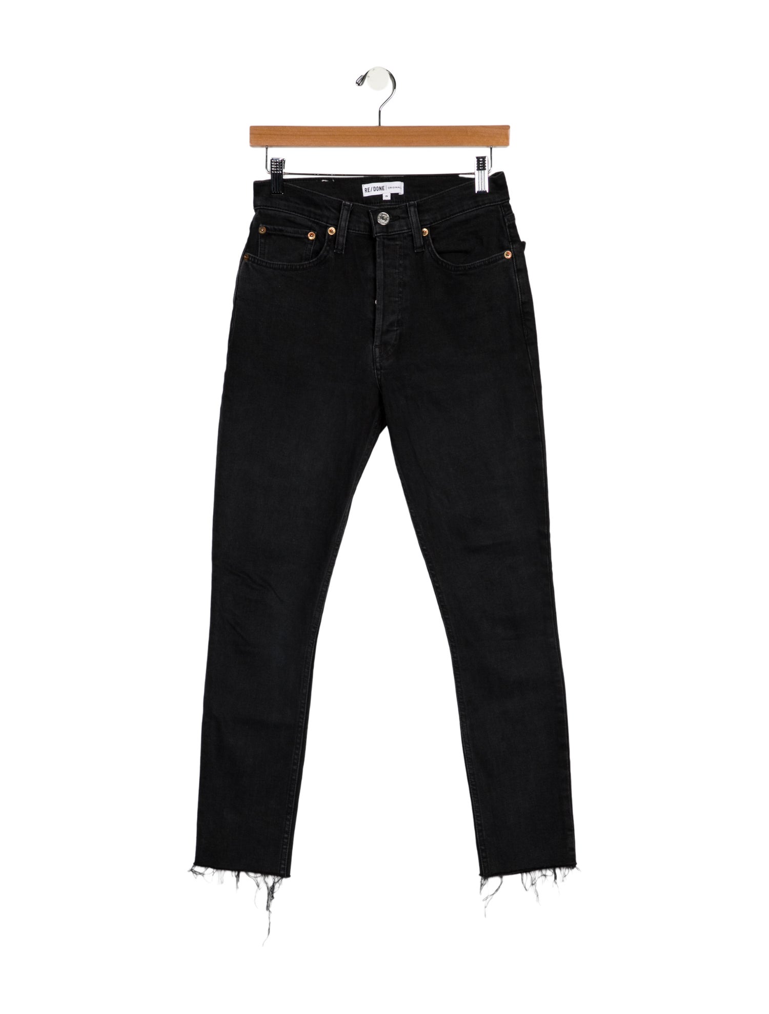 RE/DONE High-Rise Skinny Leg Jeans