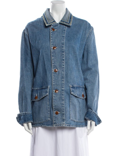 RE/DONE Printed Denim Jacket