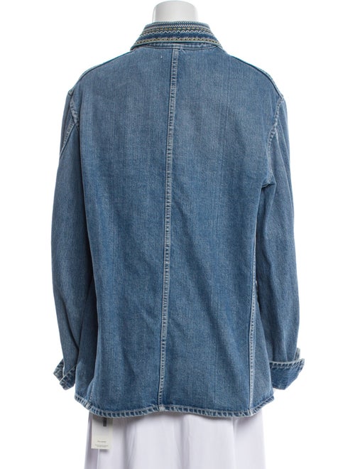RE/DONE Printed Denim Jacket