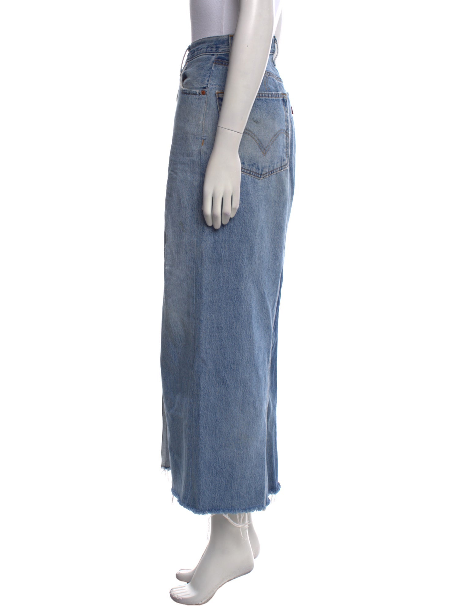 RE/DONE Midi Length Skirt