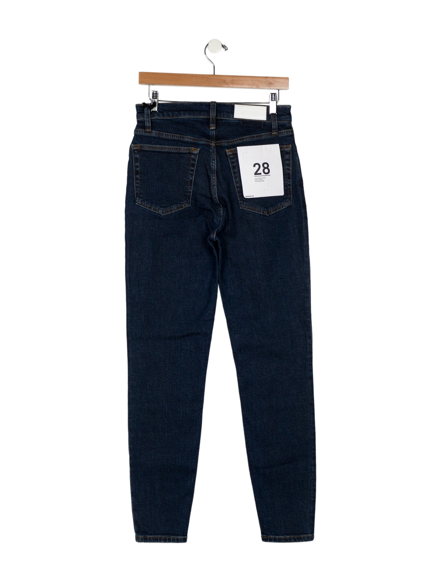 RE/DONE High-Rise Skinny Leg Jeans w/ Tags