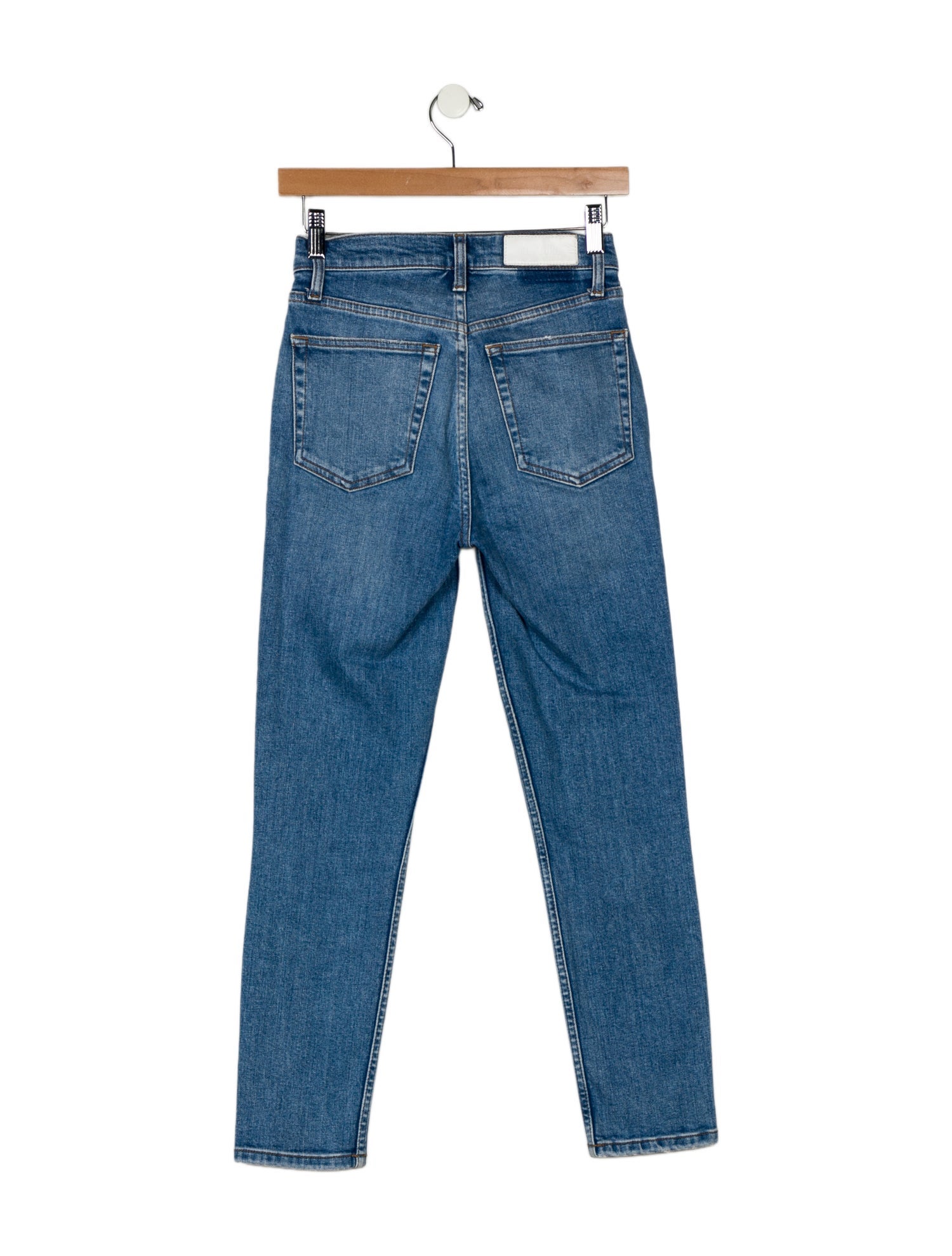 RE/DONE High-Rise Skinny Leg Jeans