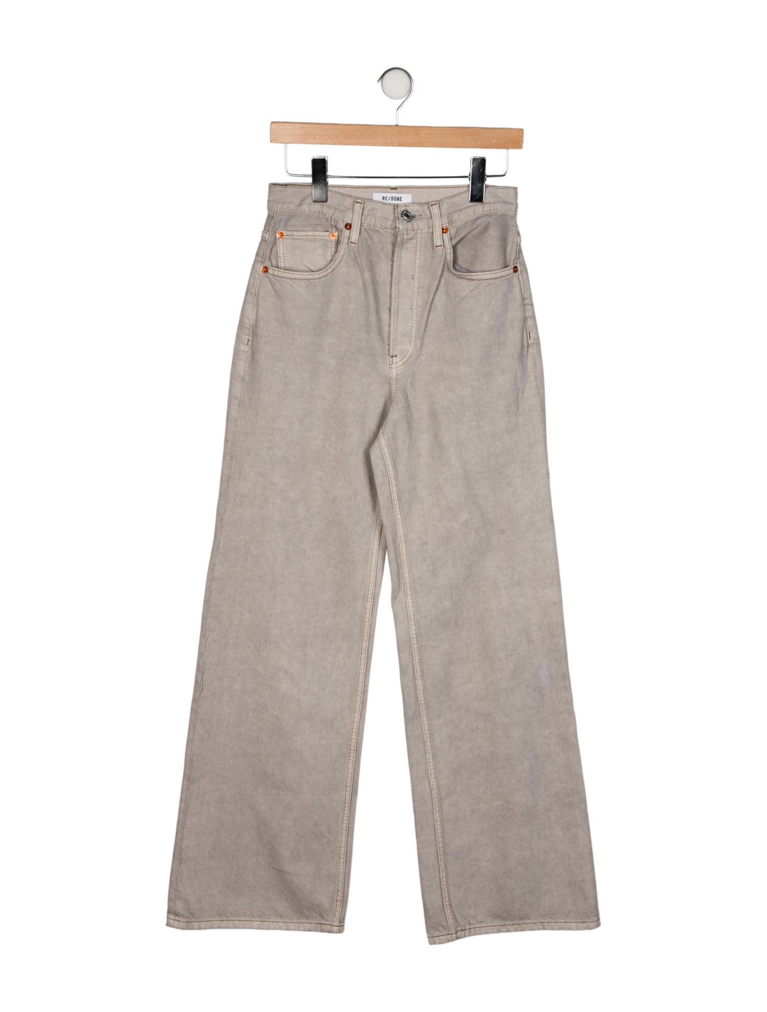 RE/DONE High-Rise Wide Leg Jeans