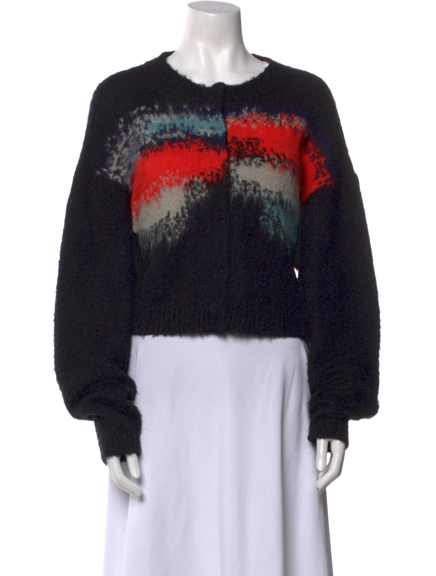 RE/DONE Striped Crew Neck Sweater