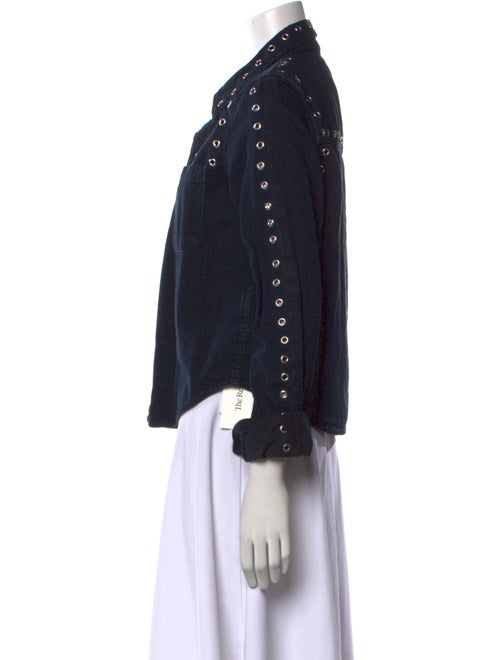 RE/DONE Long Sleeve Button-Up Top