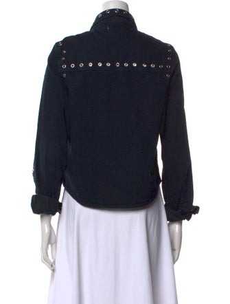 RE/DONE Long Sleeve Button-Up Top