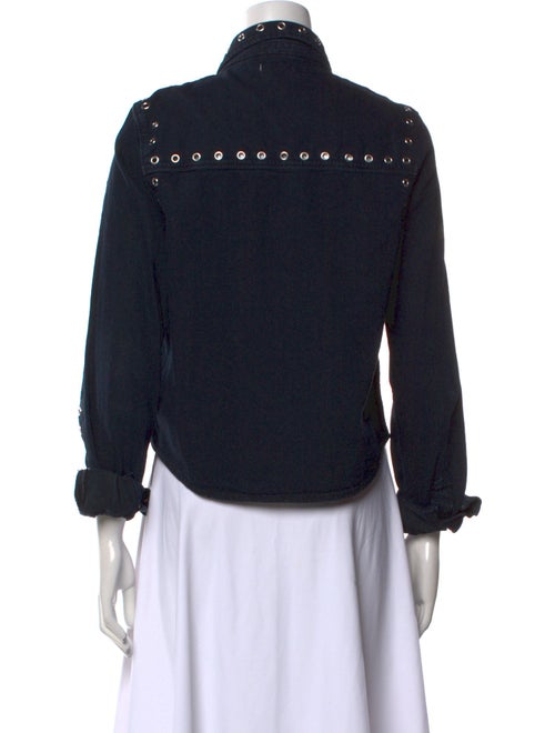 RE/DONE Long Sleeve Button-Up Top