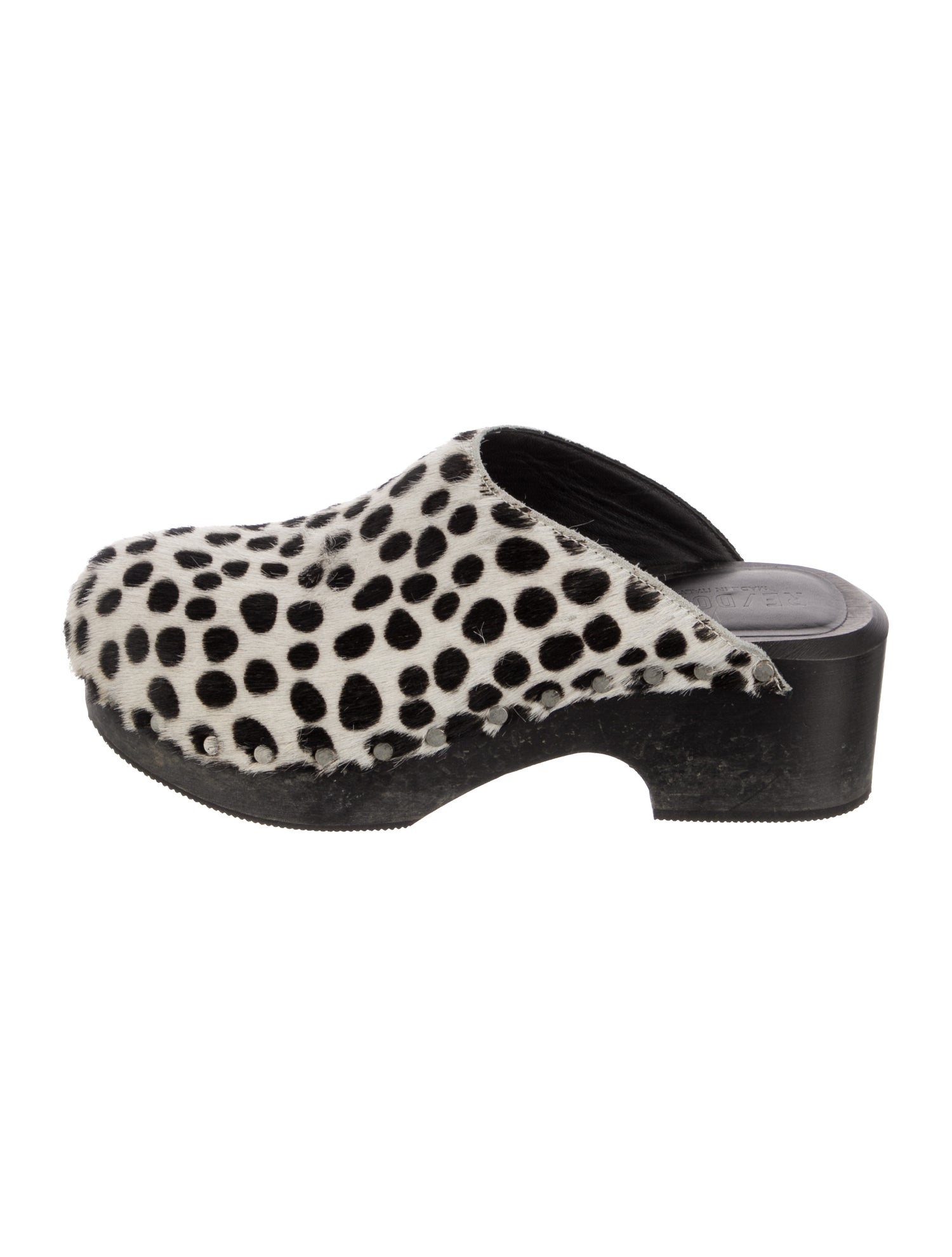 RE/DONE Ponyhair Printed Slides