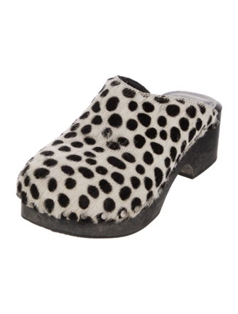 RE/DONE Ponyhair Printed Slides