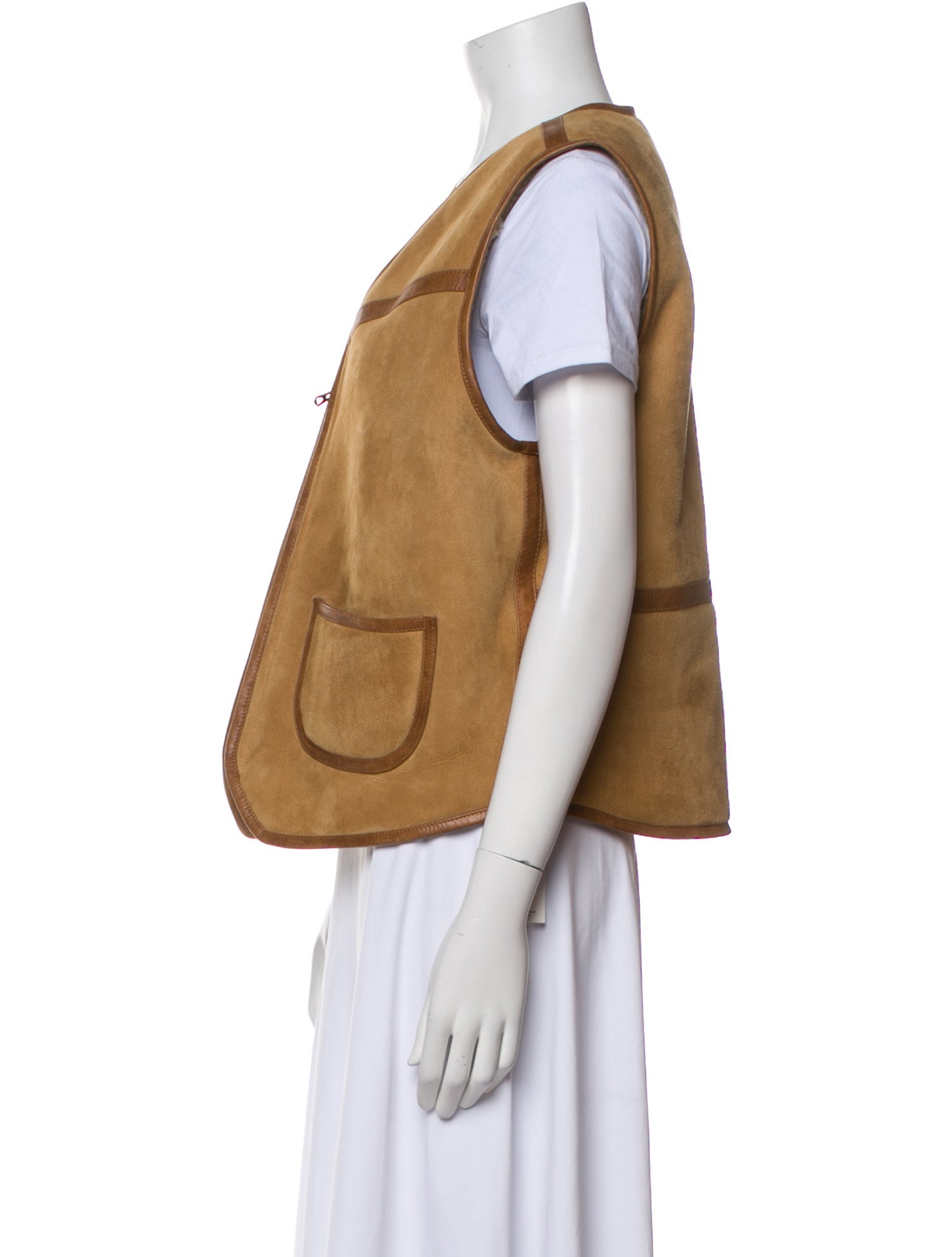 RE/DONE Shearling Vest