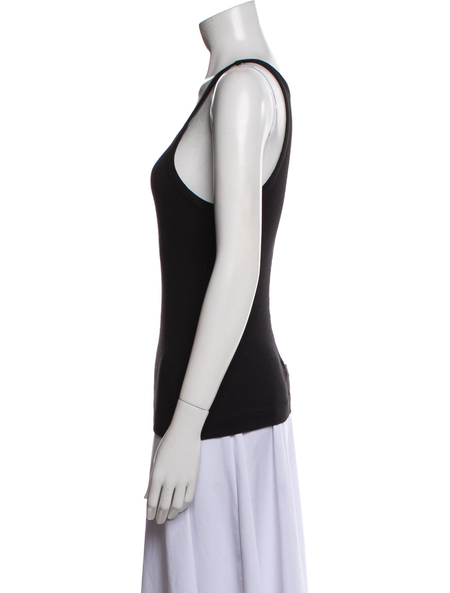 RE/DONE Scoop Neck Sleeveless Top