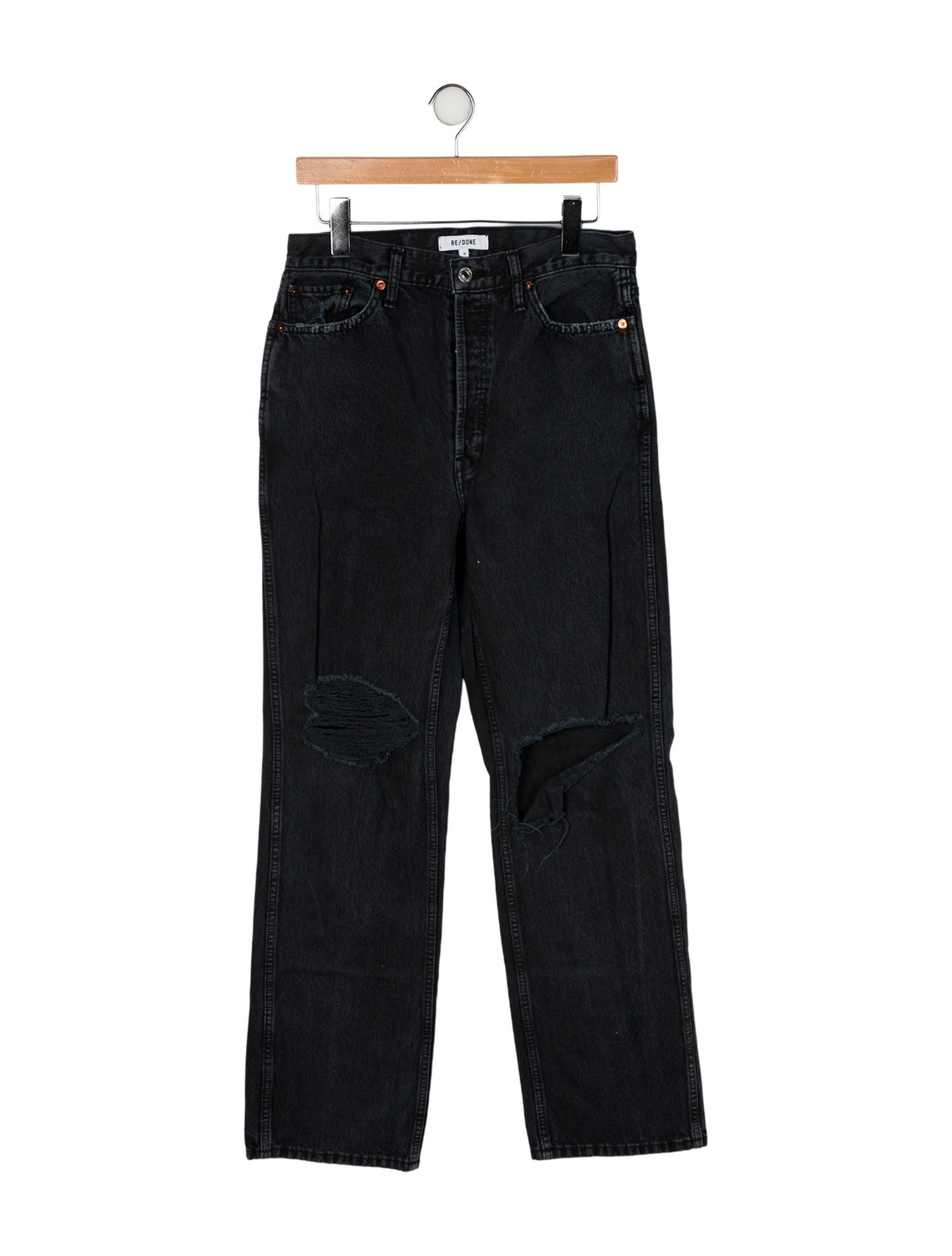 RE/DONE High-Rise Wide Leg Jeans