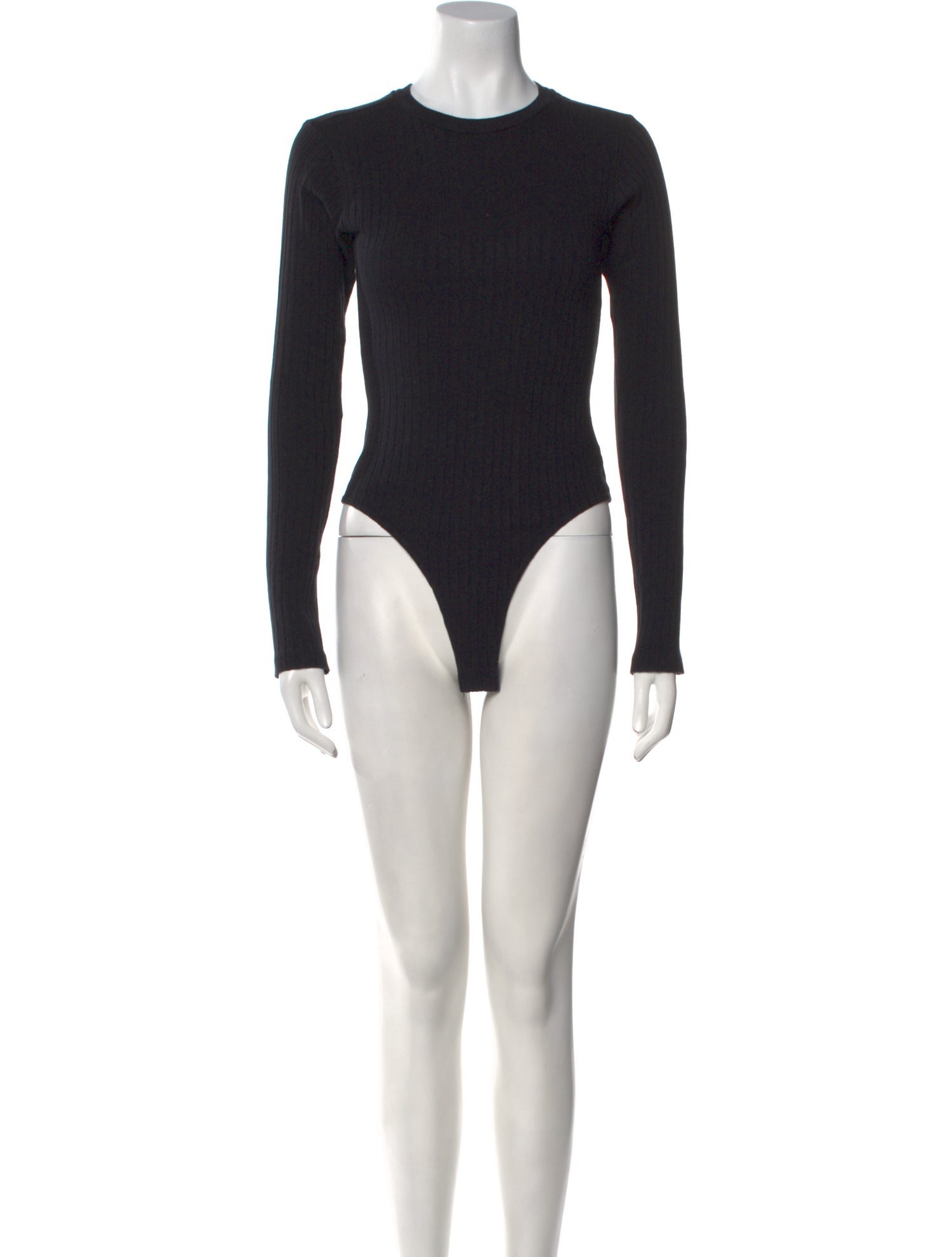 RE/DONE Crew Neck Long Sleeve Bodysuit
