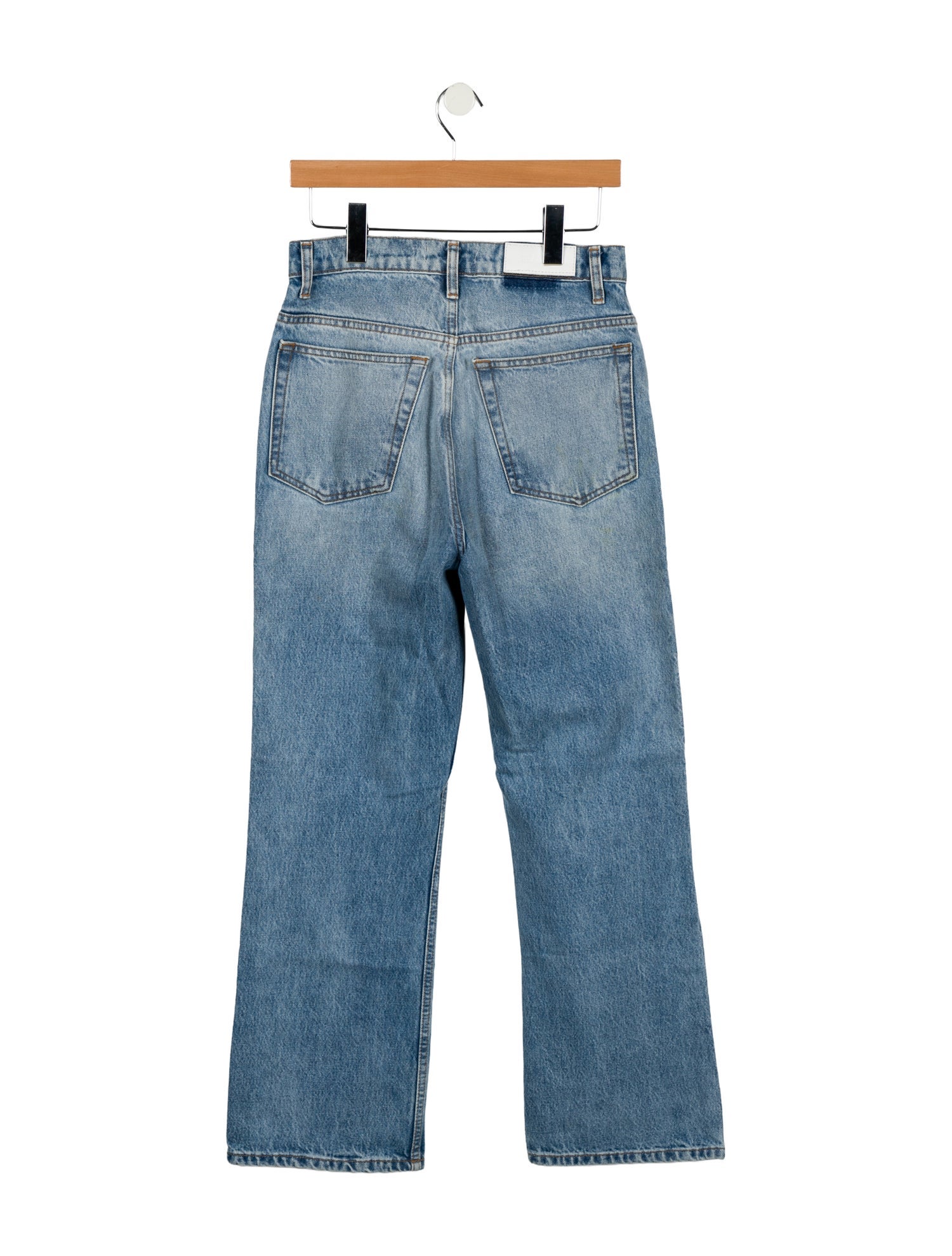 RE/DONE High-Rise Wide Leg Jeans